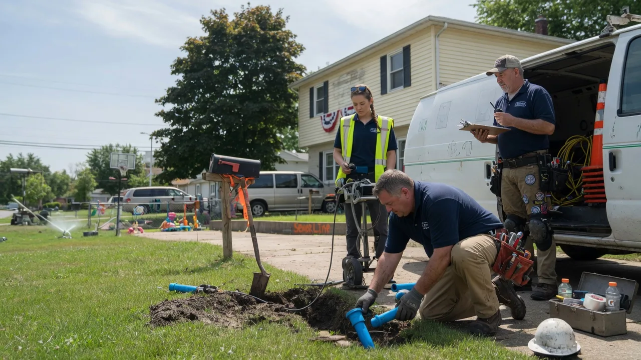 Slab Leak Repair in Clarksburg, PA near me